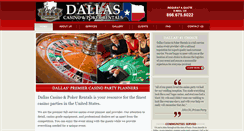 Desktop Screenshot of dallascasinorentals.com
